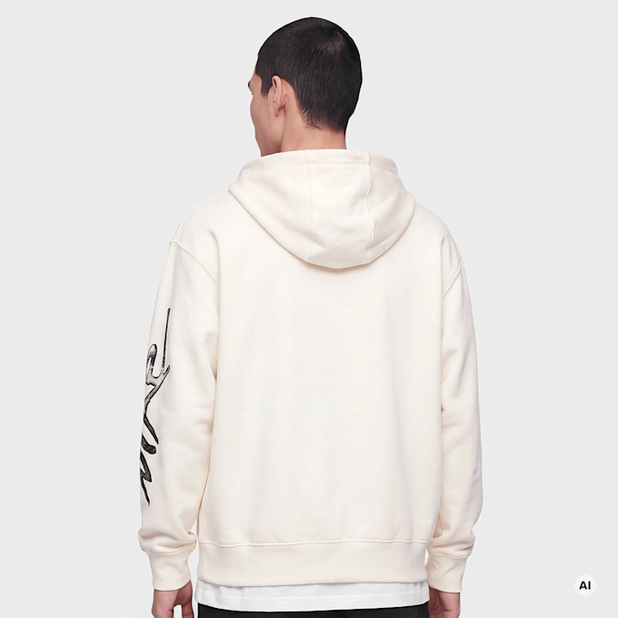 Nike Sportswear SF Graphic Full Zip Hoodie Bianco 107980 2