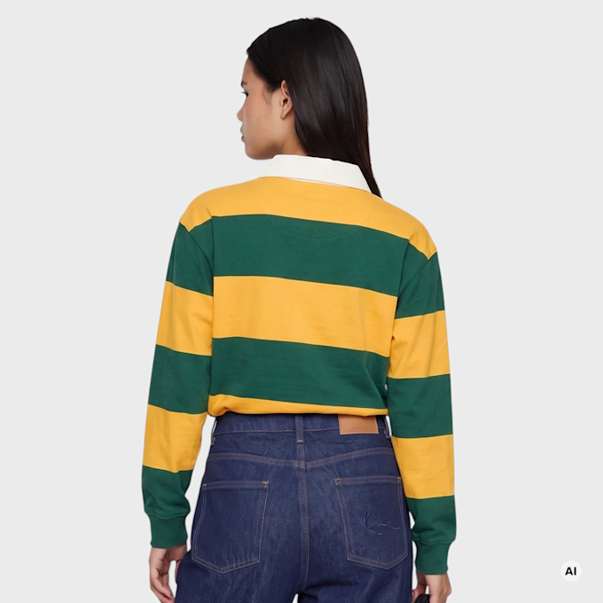 Champion Long Sleeve Polo T-Shirt multicolorido 108204 2