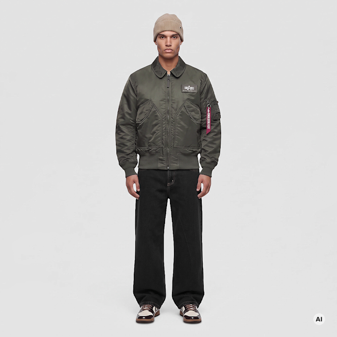 Alpha Industries CWU-45 Heritage groen 108168 4