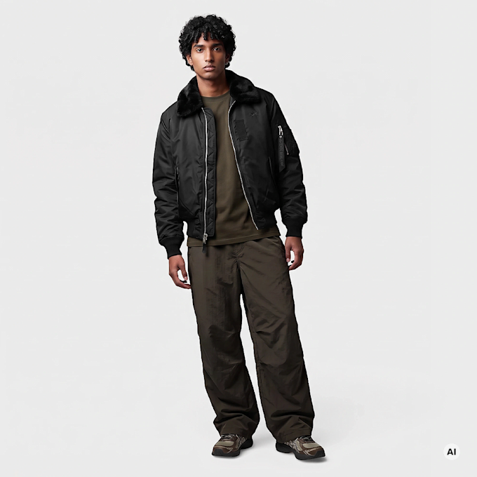 Alpha Industries B-15 Intermediate Flight Jacket noir 108173 4