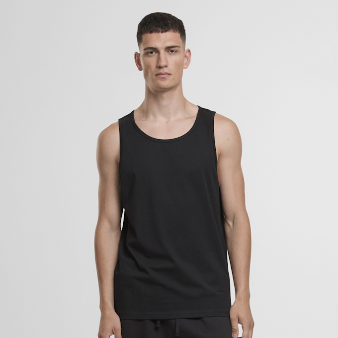 Urban Classics 2 PACK - Jersey Loose Tank schwarz 108320 1