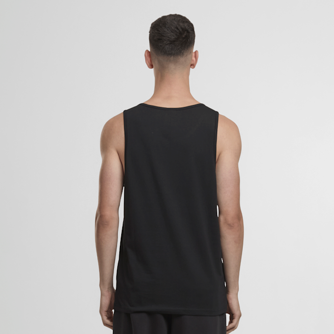 Urban Classics 2 PACK - Jersey Loose Tank crna 108320 2