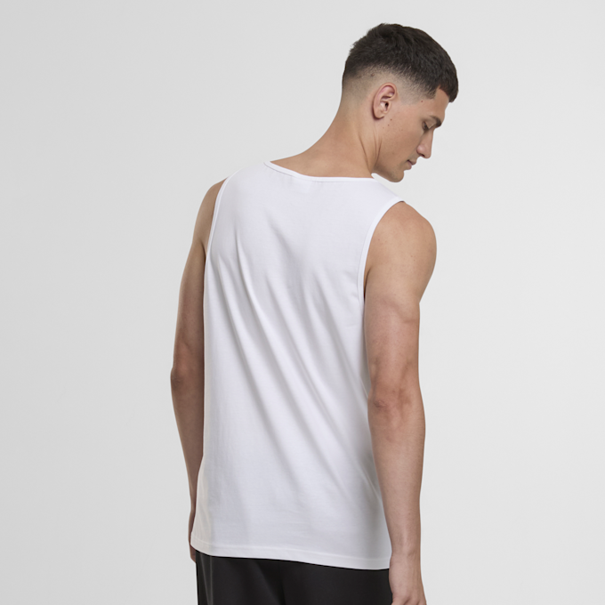Urban Classics 2 PACK - Jersey Loose Tank weiß 108333 2