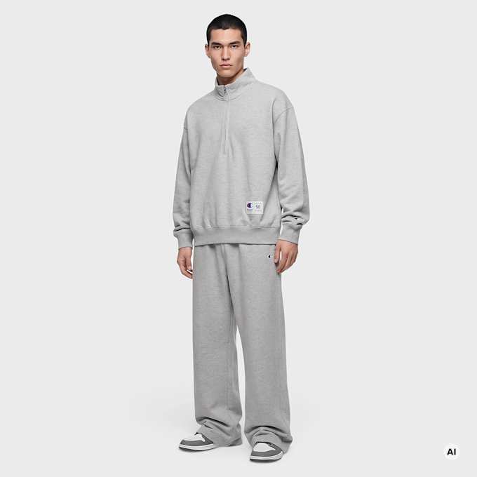 Champion Half Zip Sweatshirt Grigio 108531 5