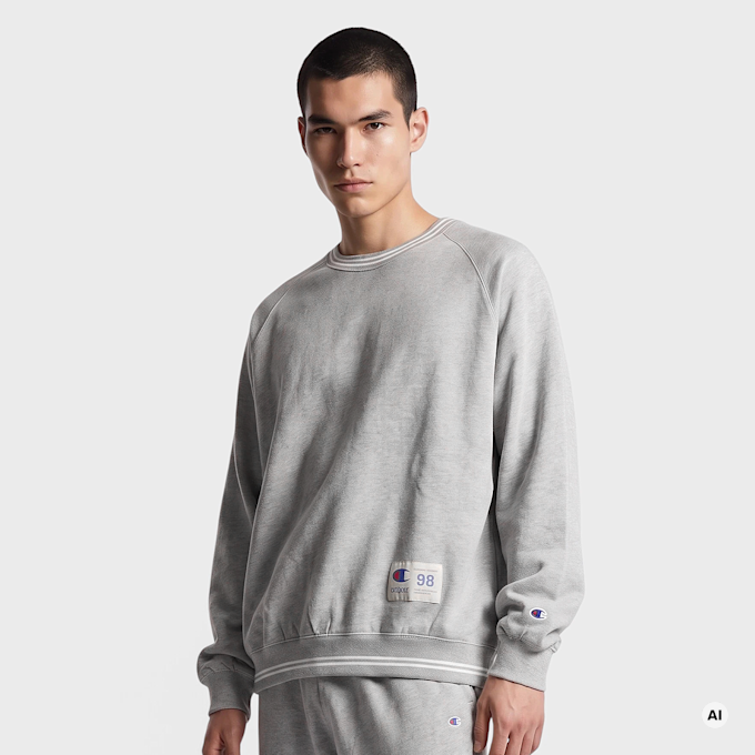 Champion Crewneck Sweatshirt grijs 108538 1
