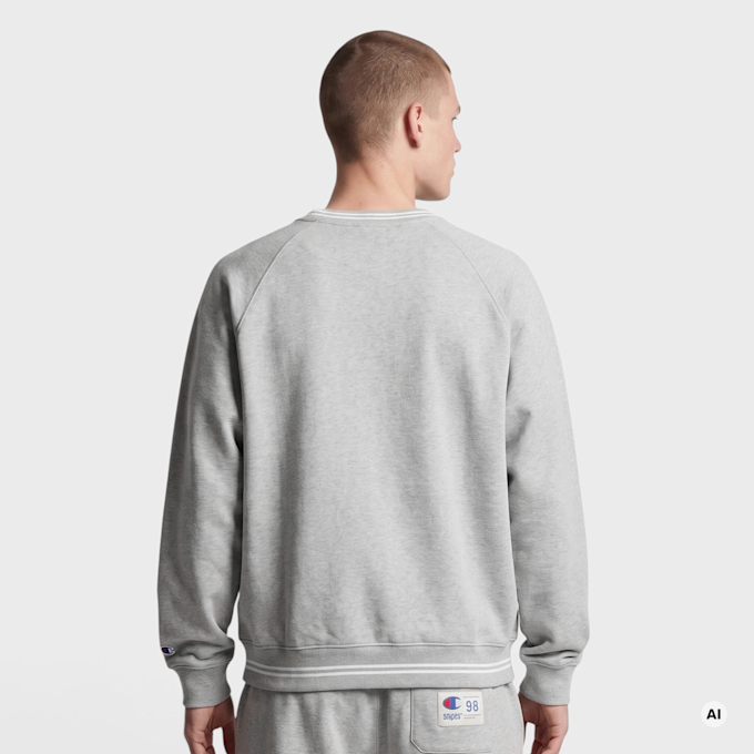Champion SNIPES Crewneck Shirt gris 108540 2