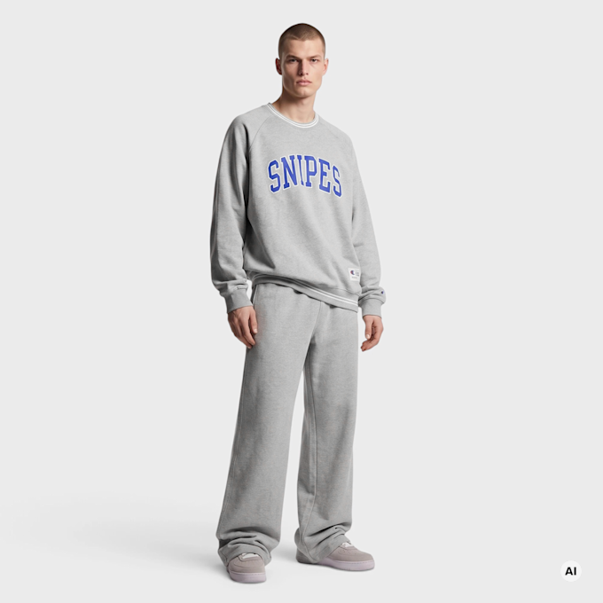 Champion SNIPES Crewneck Shirt siva 108540 4