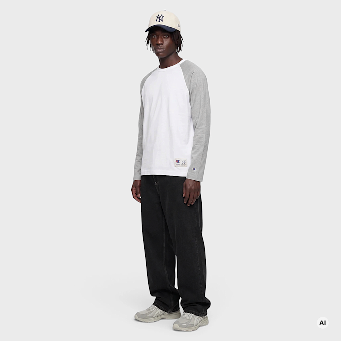 Champion Long Sleeve T'Shirt szary 108544 6