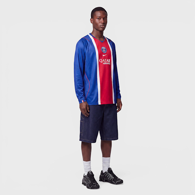 Nike   Doué / No. 14 / PSG Dri-FIT Jersey Longsleeve Home Stadium blauw 108862 3