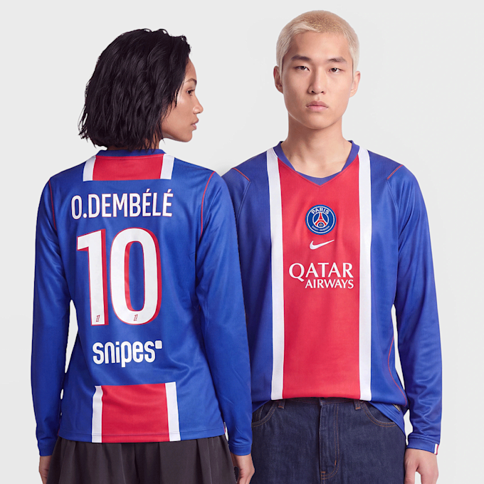 Nike   Dembélé / No. 10 / PSG Dri-FIT Jersey Longsleeve Home Stadium plava 108863 1