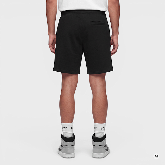 Off-White Diagonal Open Hem Jogger Shorts zwart 108887 2