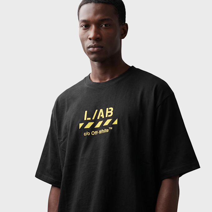Off-White Diag Garment Wash Short Sleeve Tee czarny 108895 3