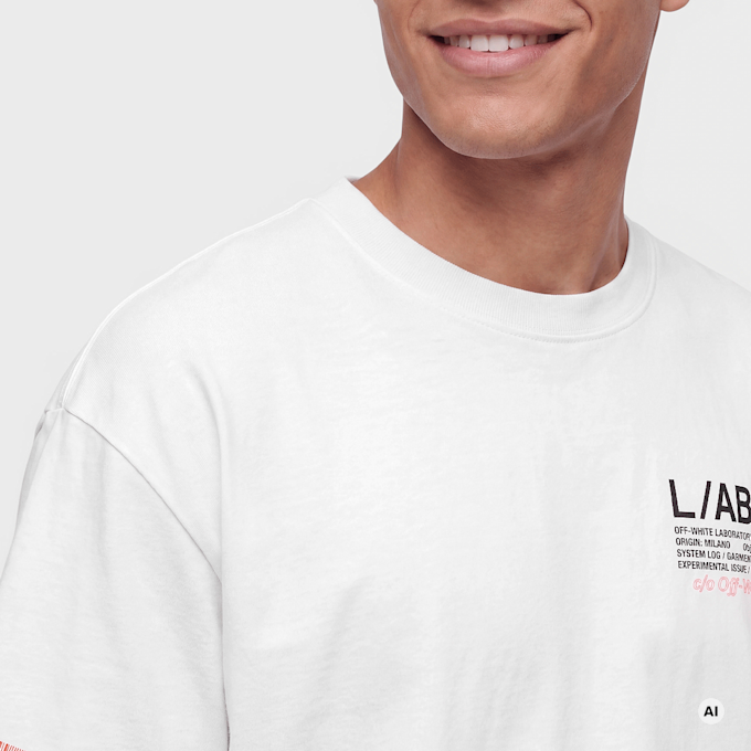 Off-White Off-White Active Duct Tape Shortsleeve blanc 108904 3