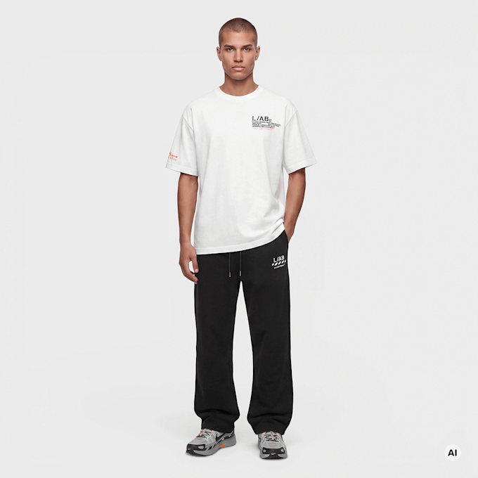 Off-White Off-White Active Duct Tape Shortsleeve branco 108904 4