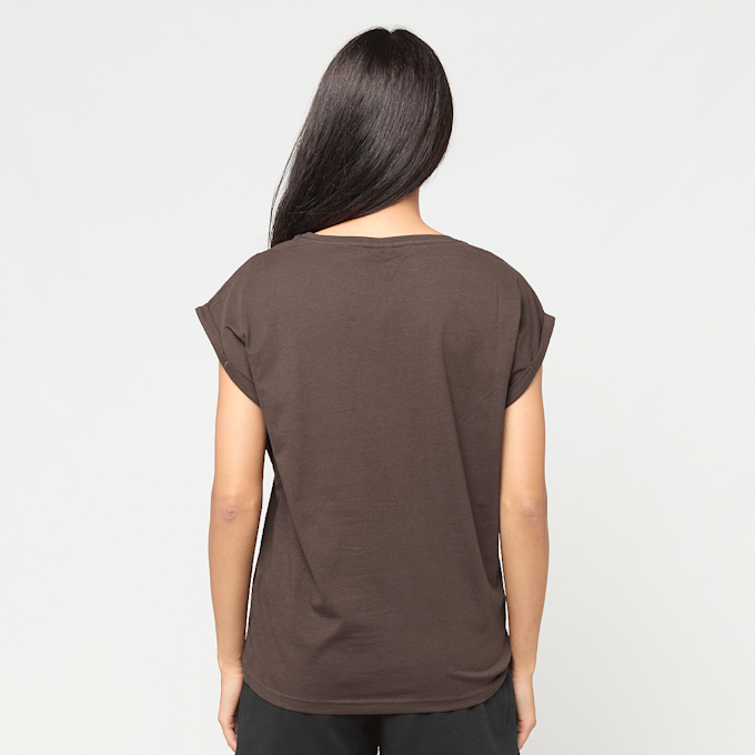 Urban Classics Ladies Extended Shoulder Tee brązowy 109377 2
