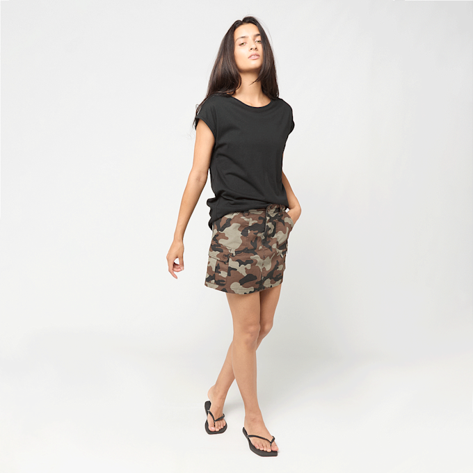 Urban Classics Ladies Extended Shoulder Tee crna 109379 3
