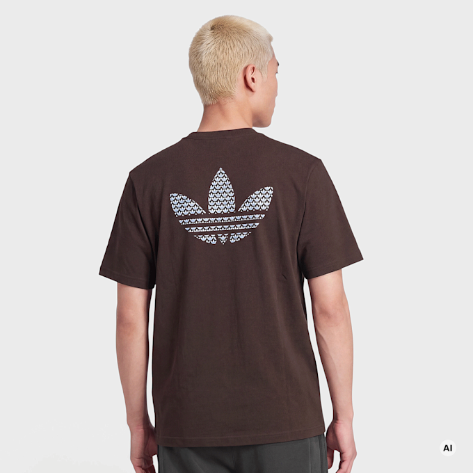 adidas Originals MONO BIG TREF T aurora coffee braun 109758 1