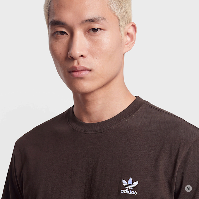 adidas Originals Mono Big Trefoil T-Shirt marrón 109758 3