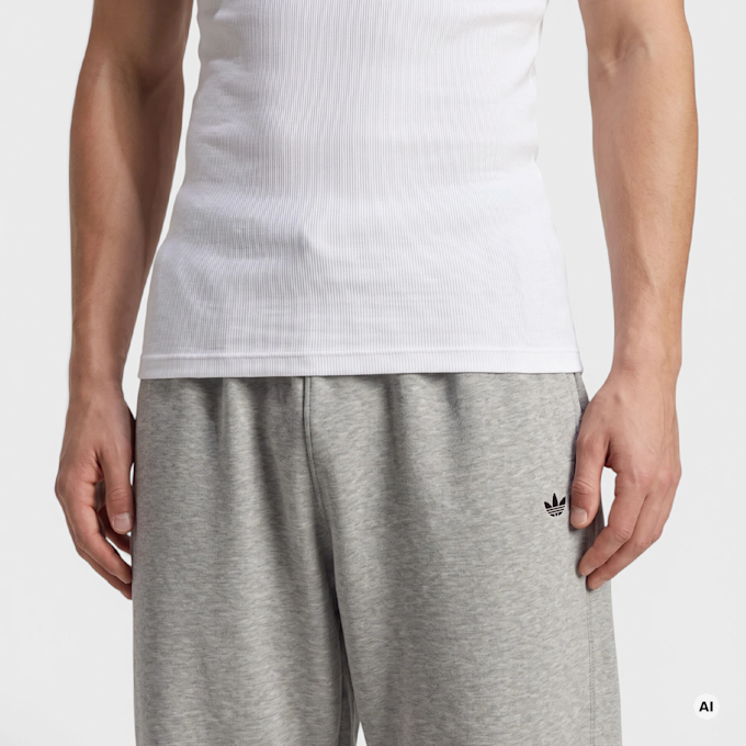 adidas Originals Trefoil Essentials Baggy Open Hem Pants siva 109761 3