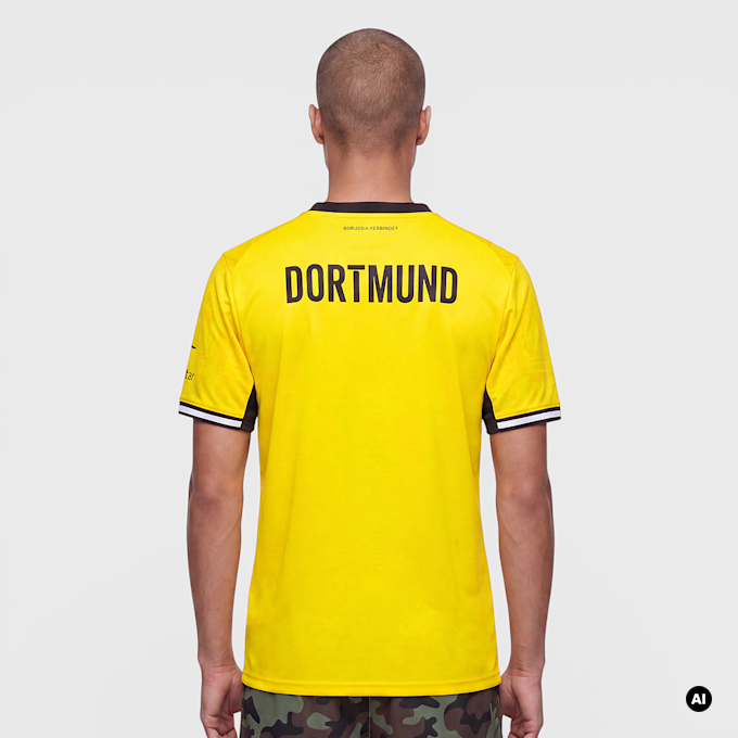 PUMA BVB Heimtrikot 26-27 giallo 109945 2
