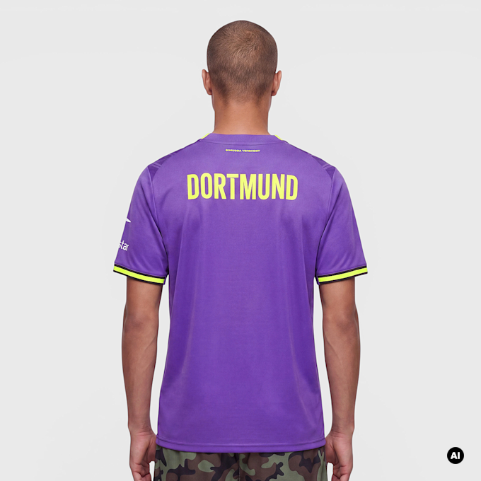 PUMA BVB Ausweichtrikot 26-27 ljubičasta 109946 2