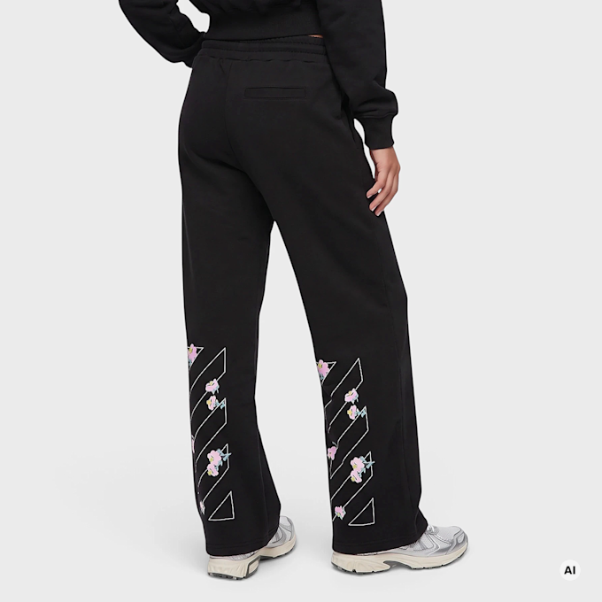 Off-White Double Waistband Sweatpants czarny 110102 2