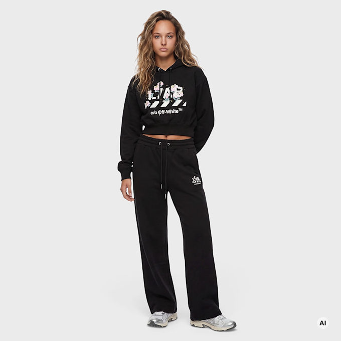 Off-White Double Waistband Sweatpants noir 110102 7