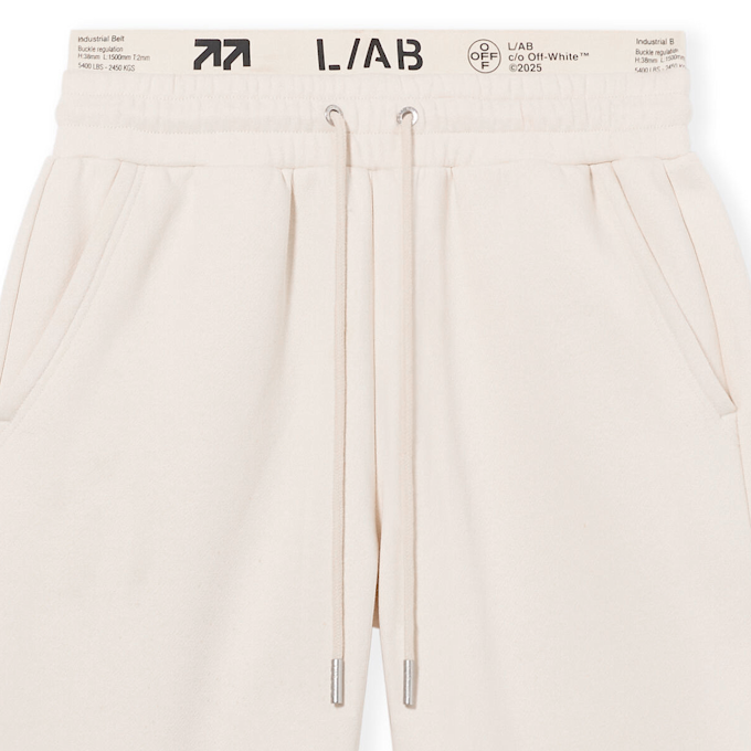 Off-White double waistband sweatpants pristine castanho 110104 3