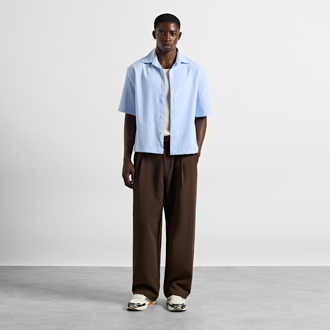 Burocs Boxy Shortsleeve Shirt blu 137378 3