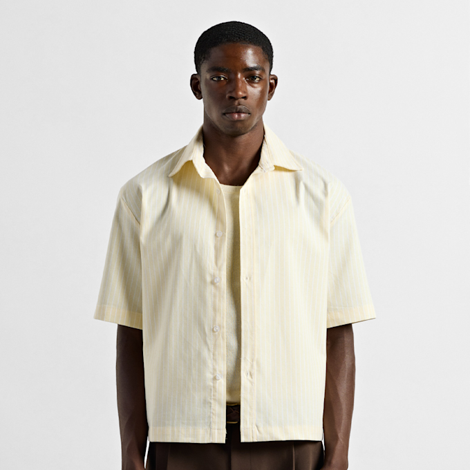 Burocs Boxy Shortsleeve Shirt amarillo 137380 1