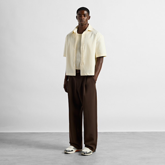 Burocs Boxy Shortsleeve Shirt jaune 137380 3