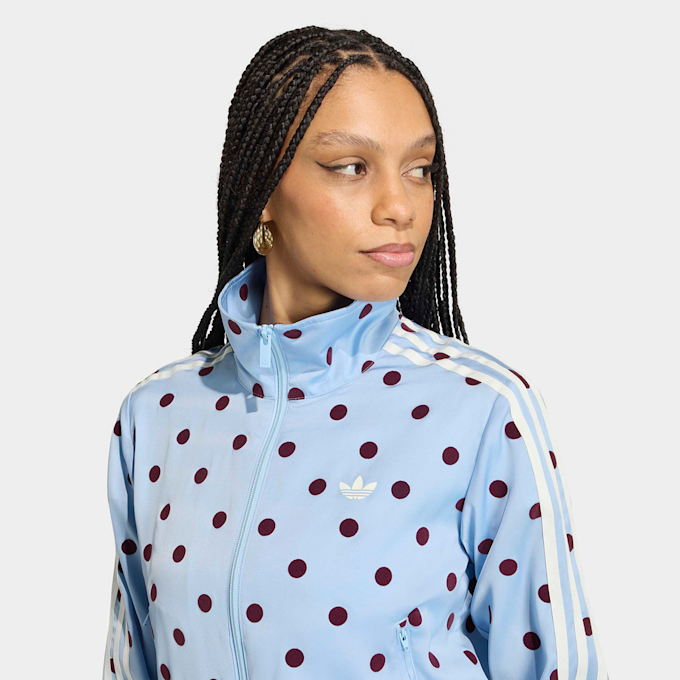 adidas Originals Satin Polka Dots Track Top Blu 138709 3