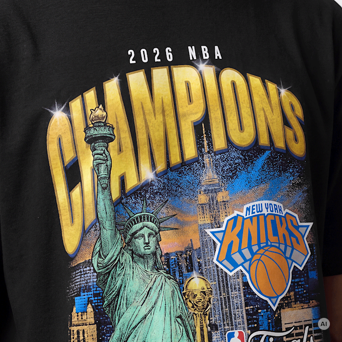 Mitchell & Ness New York Knicks  2026 NBA Finals Champions City T-Shirt czarny 138776 3