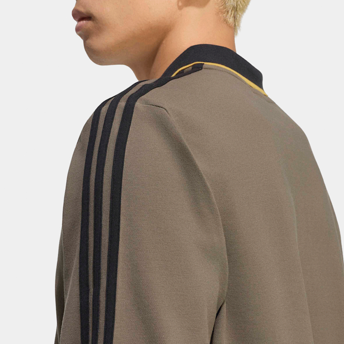 adidas Originals 3-Stripes Longsleeve Polo smeđa 140286 3