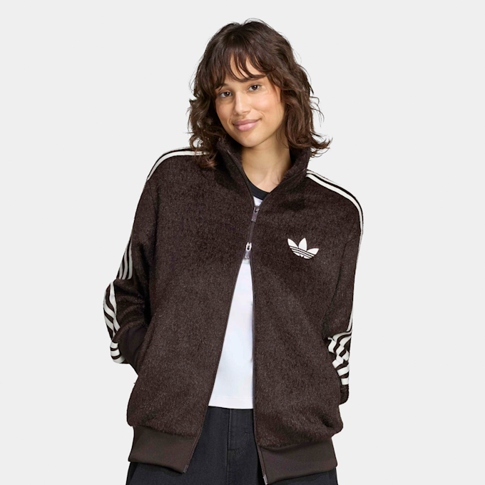 adidas Originals Mohair Firebird Loose Track Top brązowy 140344 3