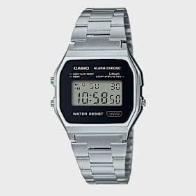 CASIO Casio Watch A158WEA-1EF zilver