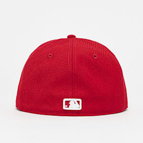 New Era Fitted-Cap 59Fifty Basic MLB New York Yankees rot