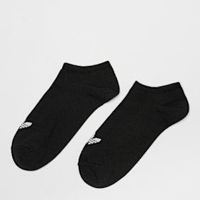 adidas Originals adicolor Trefoil No Show Sokken zwart
