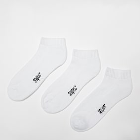 SNIPES 3 PACK - LoCut Socks wit