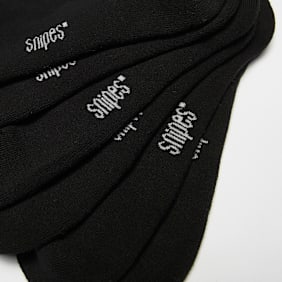 SNIPES 3 PACK - LoCut Socks schwarz