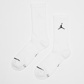 Jordan 3 PACK - Jordan Everyday Max Crew  white, blue blanco
