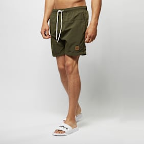 Urban Classics Block Swim Shorts grün