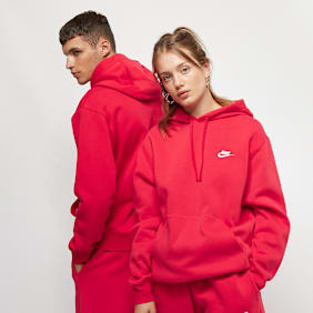 Nike Sportswear Club Fleece Hoodie rood