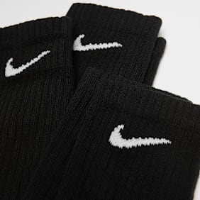 Nike 3 PACK - Sportswear Everyday Essential Crew Socks schwarz