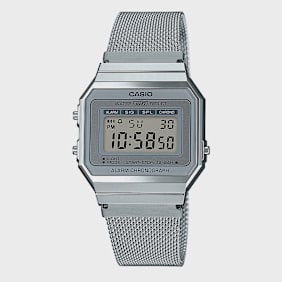 CASIO Collection Retro A700WEM-7AEF argent