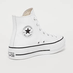 Converse Chuck Taylor All Star Lift Clean Hi blanc