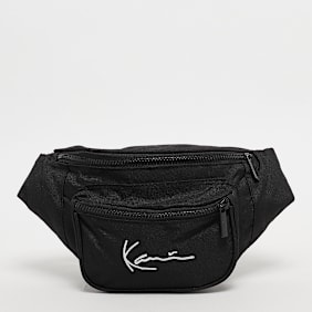 Karl Kani Signature Tape Waist Bag noir