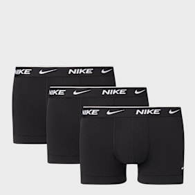Nike   3 PACK - Everyday Cotton Stretch Trunk czarny