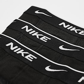 Nike 3 PACK - Everyday Cotton Stretch Trunk zwart