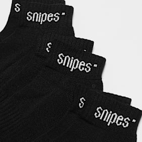 SNIPES 3 PACK - Basic Ankle schwarz